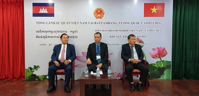Diễn đàn Doanh nghiệp Việt Nam-Campuchia khu vực Tây Bắc Campuchia năm 2022 (3/11/2022)